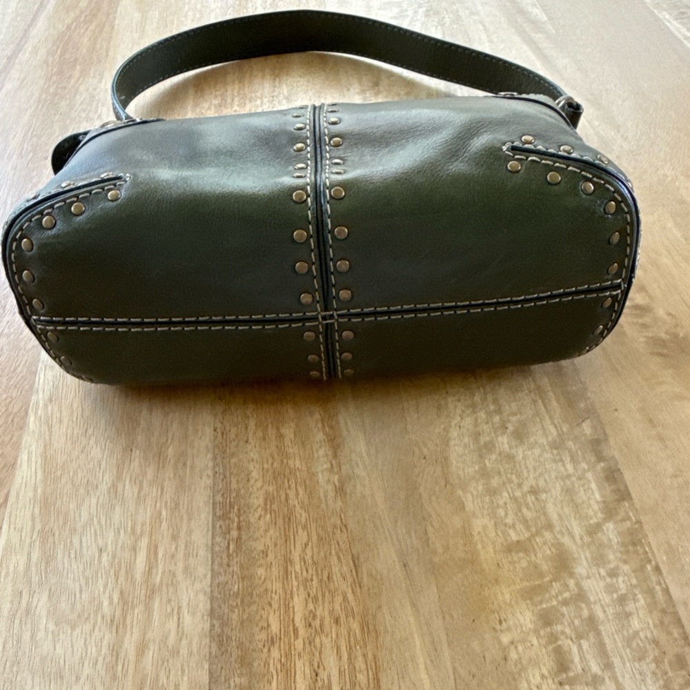 Michael Kors Astor Green Shoulder Bag original - Picture 10 of 16